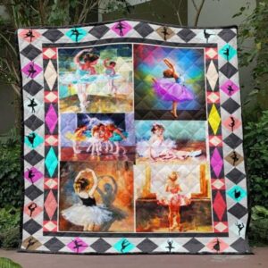 Cute Ballerinas Quilt Blanket Bn14  Quilt